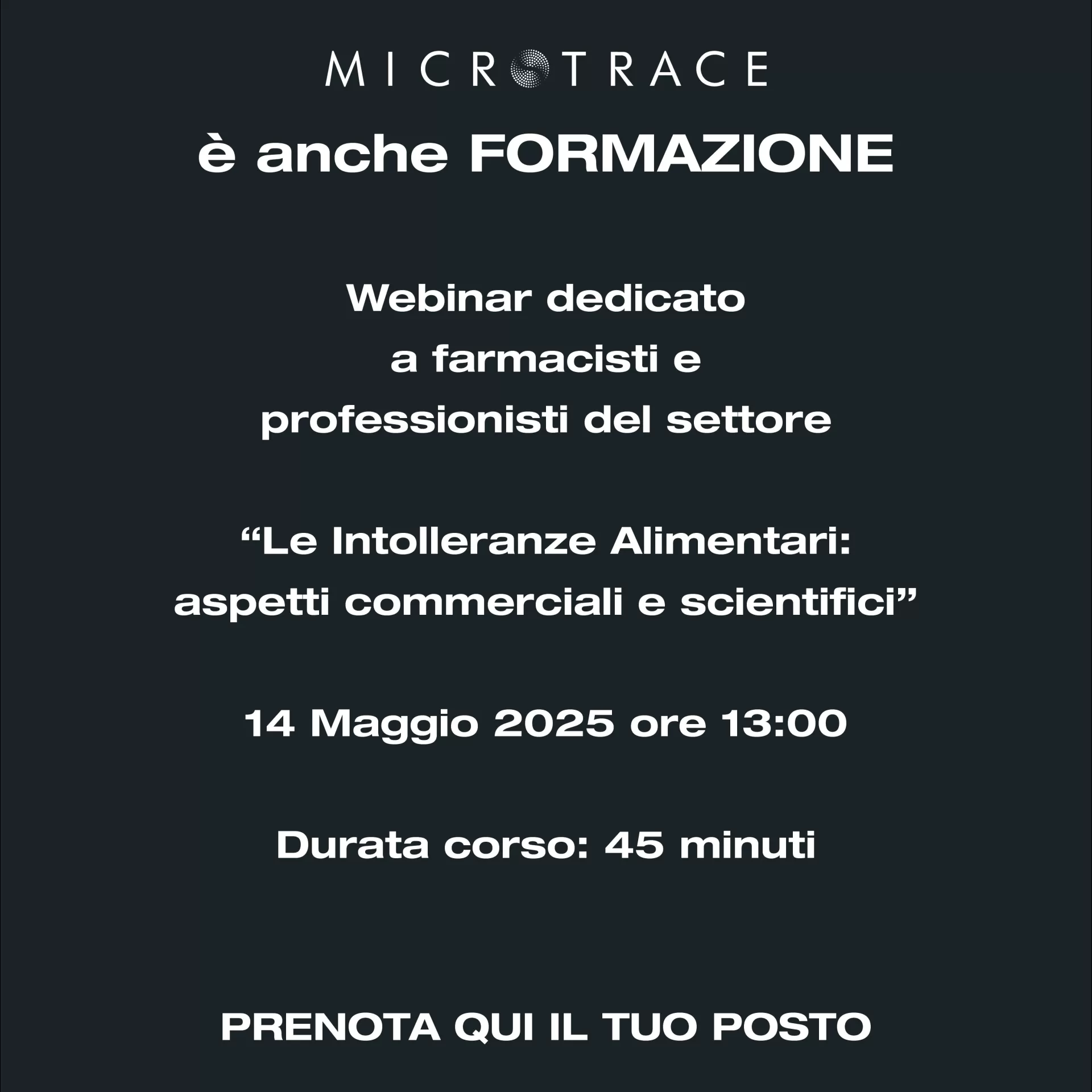 Formazione di Maggio Formazione di Maggio